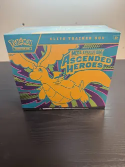 🔥 Pokemon TCG Ascended Heroes Elite Trainer Box ETB Factory Sealed Fast Ship - Image 1
