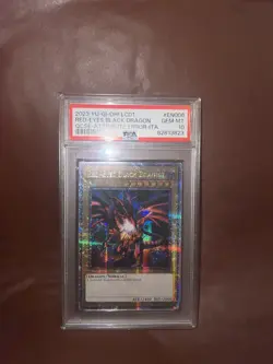 Yu-Gi-Oh! - Red Eyes Black Dragon 2023 LC01-EN006 Attribute Error ITA PSA 10 - Image 2