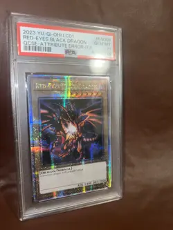 Yu-Gi-Oh! - Red Eyes Black Dragon 2023 LC01-EN006 Attribute Error ITA PSA 10 - Image 3