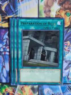 Yu-Gi-Oh x3 Preparation of Rites MAGO - EN144 Ultra Rare 1st Edition NM - Image 1