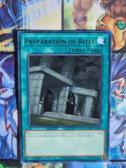 Yu-Gi-Oh x3 Preparation of Rites MAGO - EN144 Ultra Rare 1st Edition NM - Image 2