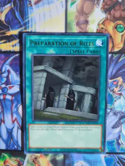 Yu-Gi-Oh x3 Preparation of Rites MAGO - EN144 Ultra Rare 1st Edition NM - Image 4