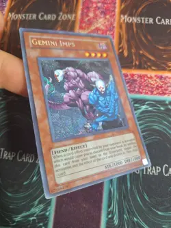 Yu-Gi-Oh! TCG Gemini Imps PP01-EN005 Secret Rare Unlimited Lightly Played - Image 2