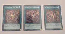 Yugioh Sky Striker Mecha - Widow Anchor BLHR-EN092 Secret Rare 1st Ed LP-NM X3 - Image 1