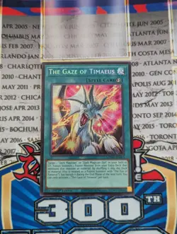 The Gaze Of Timaeus-MZMU-EN013-Secret Rare-1st Edition-Yugioh! - Image 1