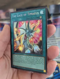 The Gaze Of Timaeus-MZMU-EN013-Secret Rare-1st Edition-Yugioh! - Image 2