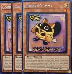 3x Cooky Yummy JUSH-EN017 - Collector's Rare - 1st Edition - NM - YU-GI-OH! - Image 1