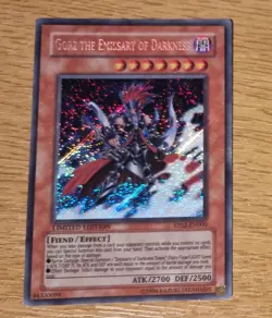Yu-Gi-Oh! Gorz The Emissary of Darkness Limited Edition - RP02-EN000 Secret Rare - Image 1