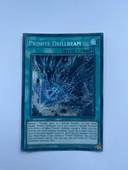 Yu-Gi-Oh Primite Drillbeam MP25-EN115 Prismatic Secret Rare 1st Edition - Image 1