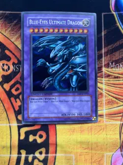 Blue Eyes Ultimate Dragon JUMP Secret Rare Lightly Played (2006) Limited Edition - Image 1