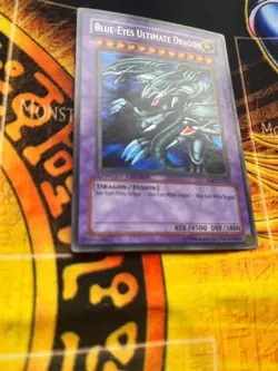 Blue Eyes Ultimate Dragon JUMP Secret Rare Lightly Played (2006) Limited Edition - Image 3