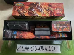 World of Warcraft TCG: Reign of Fire Epic Collection Box Lot Opened - Image 1