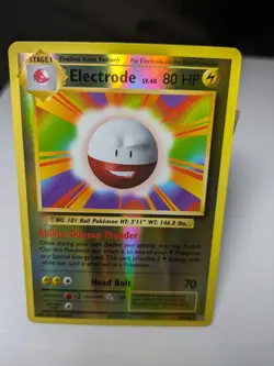 Pokemon TCG Electrode 40/108 Evolutions Reverse Holo Card NM - Image 1