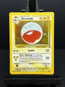 Pokemon TCG-Electrode 2/64 Holo Rare Unlimited Edition Jungle Set LP/NM WOTC - Image 1