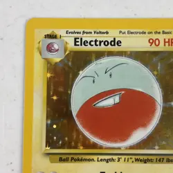 Electrode 2/64 Jungle Unlimited 1999 WOTC Holo Rare Pokemon TCG LP - Image 3