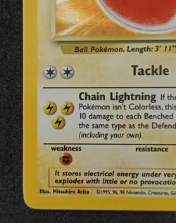 Pokemon TCG Electrode 2/64 Jungle Holo Vintage WOTC Card - LP - Image 5