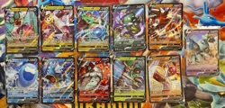 2021 Pokemon Evolving Skies 11 Card V Lot NM (Rayquaza Gyarados Golurk Etc) - Image 1