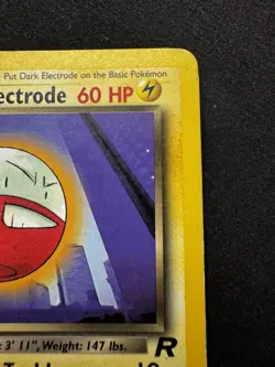 Dark Electrode 34/82 Team Rocket Uncommon Vintage WOTC Pokemon Card TCG LP - Image 3
