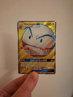 Pokemon TCG Electrode GX Celestial Storm 155/168 Full Art Ultra Rare - Image 1