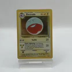 Pokemon TCG Electrode Jungle 2/64 Holo Rare LP. - Image 1