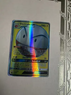 Pokemon TCG Electrode GX Celestial Storm Holo Card 172/168 Secret Rare - Image 1
