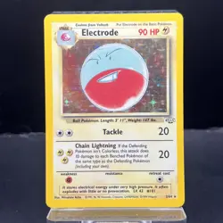 Pokemon TCG Electrode Jungle Holo Card 2/64 Unlimited LP - Image 1