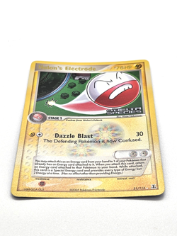 Pokemon TCG: Holon's Electrode Reverse Holo 21/113 Delta Species MP - Image 2