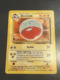 Pokemon TCG Electrode 1999 Jungle Set 18/64 RARE Mint - Image 1
