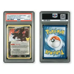 Umbreon-Gold Star Pokemon Celebrations Classic Collection 2021 #17 PSA 9 - Image 3