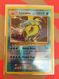Pokemon TCG Gyarados Evolutions 34/108 Reverse Holo Rare - Image 1