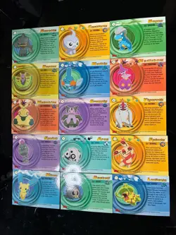 Lot Of 19 Vintage Topps Pokemon Advanced Challenge Cards 2003 2004 Holo Nuzleaf - Image 2