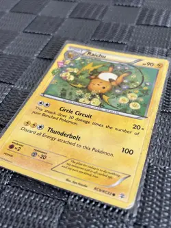 Pokemon Raichu RC9/RC32 XY Generations Radiant Collection Regular Card - Image 4