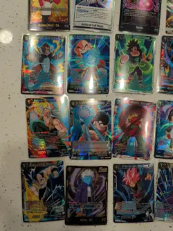 dragon ball super card Game foil Lot X25 - Image 2