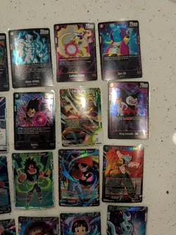 dragon ball super card Game foil Lot X25 - Image 4