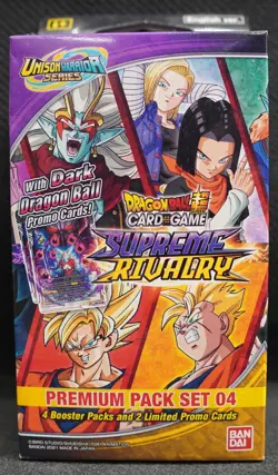 Dragon Ball Super Card Game Supreme Rivalry Premium Pack set 04 - Sealed - Image 1
