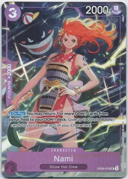 Nami (Premium Card Collection -Best Selection Vol. 4-) UC One Piece OP09-070 NM - Image 1