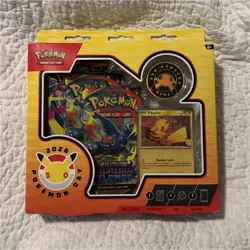 Pokemon Phantasmal Flames 2026 Pokemon Day Box Booster Packs Promo Card Coin - Image 1