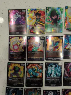 dragon ball super card Game foil Lot X25 - Image 5