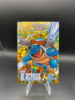 Blastoise Gold Cracked Ice Pokemon 2024 Card Database Attacks Kanto #009 - Image 1