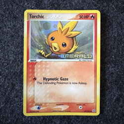 Torchic Ex Emerald Printed Pokemon Holo 2005 Trading Card 69/106 Tcg - Image 1