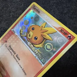 Torchic Ex Emerald Printed Pokemon Holo 2005 Trading Card 69/106 Tcg - Image 3