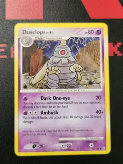 Pokemon TCG Vintage Dusclops Stormfront 34/100 Regular Uncommon Card! - Image 1
