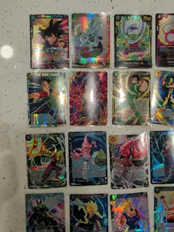 dragon ball super card Game foil Lot X25 - Image 5
