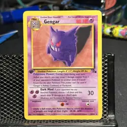 Gengar 20/62 1st Edition Non Holo Fossil Pokemon Card NM 👻👀🔥 - Image 1