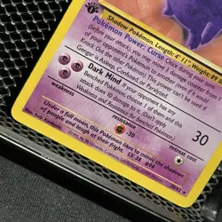 Gengar 20/62 1st Edition Non Holo Fossil Pokemon Card NM 👻👀🔥 - Image 3