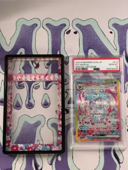 PSA 10 Sylveon ex SAR 212/187 Terastal Festival sv8a 2024 Pokemon Card Japanese - Image 2