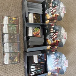 Vs System TCG - Marvel Universe Card Huge Lot - C/U - Rare Foils - Image 1