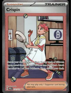 Pokemon Cards Crispin 171/131 Prismatic Evolutions Special Illustration Rare NM - Image 1