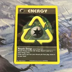 Pokemon Card - Recycle Energy (WotC 2002 Energize League Promo) Reverse Holo - Image 1