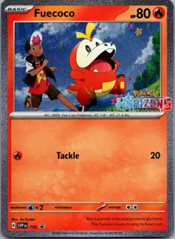 Fuecoco Promo Holo SV: Scarlet & Violet Promo Cards 192 NM - Image 1